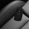 Husa Cheie Auto pentru BMW - 3 Butoane - Keyless Go, kwmobile, Silicon, Negru / Albastru, 41730.29