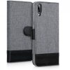 Husa pentru Huawei Y7 Pro (2019), Textil, Gri, 48369.01