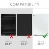 Set 2 Folii de protectie mate pentru tableta Lenovo Tab M10 , Kwmobile, Transparent, Plastic, 48375.2