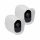 Set 2 Huse pentru camera de supraveghere Arlo Pro/Pro 2 Smart, Kwmobile, Alb, Silicon, 45852.02