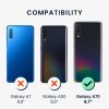 Husa pentru Samsung Galaxy A70, Silicon, Albastru, 48427.58