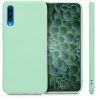 Husa pentru Samsung Galaxy A50, Silicon, Verde, 48054.50