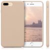 Husa pentru Apple iPhone 8 Plus / iPhone 7 Plus, Silicon, Bej, 40842.154