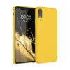 Husa pentru Apple iPhone XR, Silicon, Galben, 45910.143