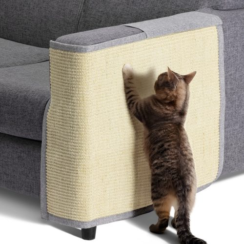 Protectie impotriva zgarieturilor pentru Pisici, 60x70 cm, Sisal, Multicolor, 47363.02.25