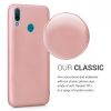 Husa pentru Huawei Y9 (2019), Silicon, Rose Gold, 46533.31