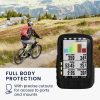 Husa de protectie pentru Wahoo Elemnt Roam, Kwmobile, Negru, Silicon, 49308.01