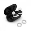 Set 4 Varfuri de schimb pentru casti Samsung Galaxy Buds/Galaxy Buds Plus, Kwmobile, Alb, Silicon, 49310.02