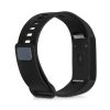 Curea pentru Xiaomi Amazfit Cor 1 / Amazfit Band 1, kwmobile, Silicon, Negru, 49307.01