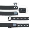 Curea pentru Xiaomi Amazfit Cor 1 / Amazfit Band 1, kwmobile, Silicon, Negru, 49307.01