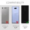 Set 3 folii de protectie pentru Sony Xperia 1, Kwmobile, Fata, Transparent, 49402.1