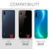 Husa pentru Huawei P20 Lite (2019), Piele ecologica, Multicolor, 49456.03