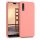 Husa pentru Huawei P20, Silicon, Rose Gold, 45689.76