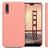 Husa pentru Huawei P20, Silicon, Rose Gold, 45689.76