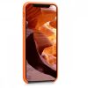 Husa Apple iPhone X / iPhone XS, Silicon, Portocaliu, 42495.150