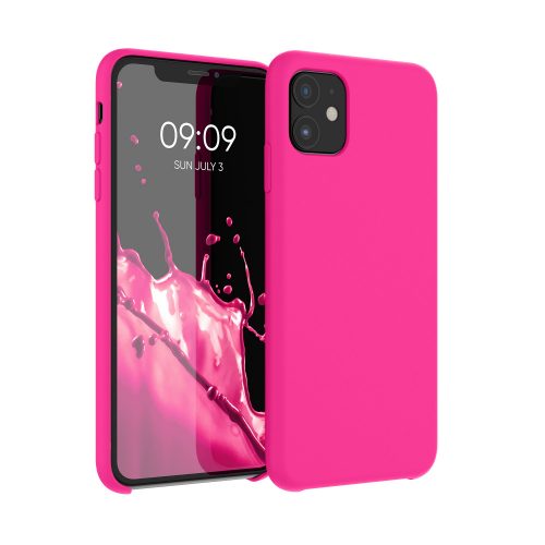 Husa pentru Apple iPhone 11, Silicon, Roz, 49724.08