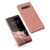 Husa pentru Samsung Galaxy S10, Silicon, Rose Gold, 47732.56