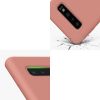 Husa pentru Samsung Galaxy S10, Silicon, Rose Gold, 47732.56