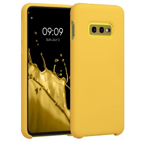 Husa pentru Samsung Galaxy S10e, Silicon, Galben, 47944.143, kwmobile