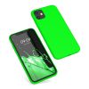 Husa pentru Apple iPhone 11, Silicon, Verde, 49783.44