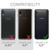 Husa pentru Samsung Galaxy A10, Piele ecologica, Negru, 49823.01