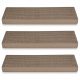 Set 3x tabla pentru zgarieturi pisică de 3 41x13x3cm, Maro, 49837.03