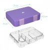 Cutie de pranz Bento Box cu compartimente variabile, 21 x 15 x 4,5 cm, 49877.01.38