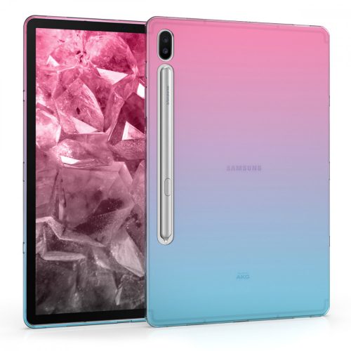 Husa pentru Samsung Galaxy Tab S6, Silicon, Roz, 49932.01