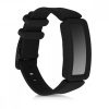 Set 2 Curele pentru Fitbit Ace 2, Kwmobile, Negru/Albastru, Silicon, 50102.01