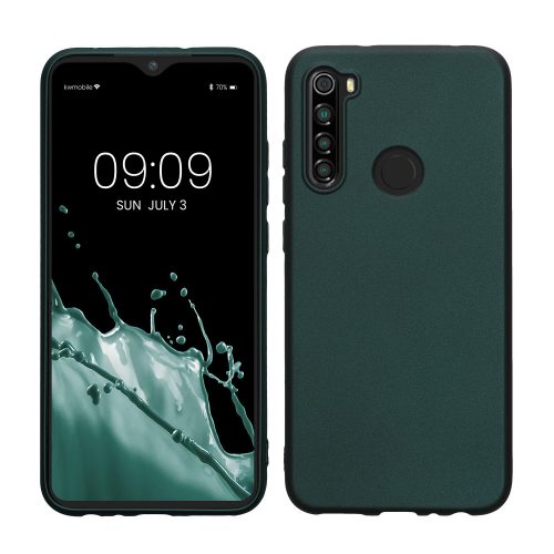 Husa pentru Xiaomi Redmi Note 8, Silicon, Verde, 50181.14