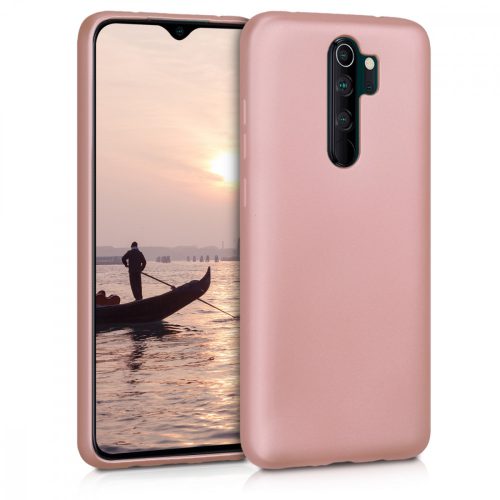 Husa pentru Xiaomi Redmi Note 8 Pro, Silicon, Rose Gold, 50243.31