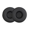 Set 2 Perne de urechi pentru casti Sony MDR-XB450AP/MDR-XB550/MDR-XB650, Kwmobile, Negru, Piele ecologica, 50664.01