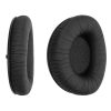 Set 2 Perne de urechi pentru casti Sennheiser RS160/RS170/RS180, Kwmobile, Negru, Piele ecologica, 50667.01