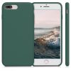 Husa pentru Apple iPhone 8 Plus / iPhone 7 Plus, Silicon, Verde, 40842.166