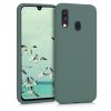 Husa pentru Samsung Galaxy A40, Silicon, Verde, 48547.166