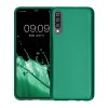 Husa pentru Samsung Galaxy A70, Silicon, Verde, 48430.170