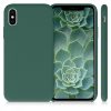 Husa pentru Apple iPhone X / iPhone XS, Silicon, Verde, 42495.166