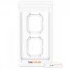 Set 2 Huse pentru Xiaomi Amazfit GTS, kwmobile, Silicon, Transparent, 50943.01