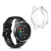 Set 2 Huse pentru Garmin Vivoactive 4S, kwmobile, Silicon, Transparent, 50940.01