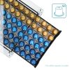 Organizator capsule Nespresso, 60 capsule, 30 x 40 x 6,5 cm, 51112.01