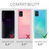 Husa pentru Samsung Galaxy A51, Piele ecologica, Negru, 51202.01