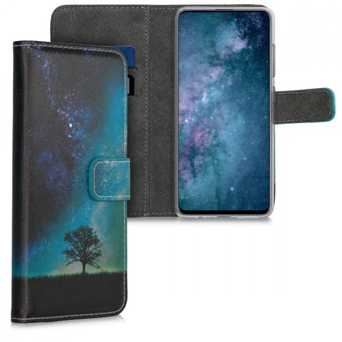 Husa pentru Samsung Galaxy A51, Piele ecologica, Multicolor, 51193.02