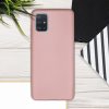 Husa pentru Samsung Galaxy A51, Silicon, Rose Gold, 51201.31