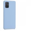 Husa pentru Samsung Galaxy A71, Silicon, Albastru, 51209.58