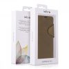 Husa pentru Samsung Galaxy S20, Piele naturala, Maro, 51445.05