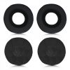 Set 2 Perne de urechi pentru casti JBL Tune 600/Tune 500BT/Tune 450, Kwmobile, Negru, Piele ecologica, 51587.01