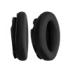 Set 2 Perne de urechi pentru casti Bose A20 Aviation Headset, Kwmobile, Negru, Piele ecologica, 51557.01