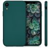 Husa pentru Apple iPhone XR, Silicon, Verde, 46549.14