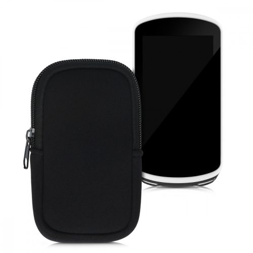 Husa de protectie pentru GPS Garmin Edge 1030/Edge 1030 Plus/Edge 1000, Kwmobile, Negru, Neopren, 51688.01