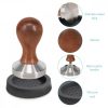 Tamper cafea cu maner de nuc, 51 mm, 51802.01.29